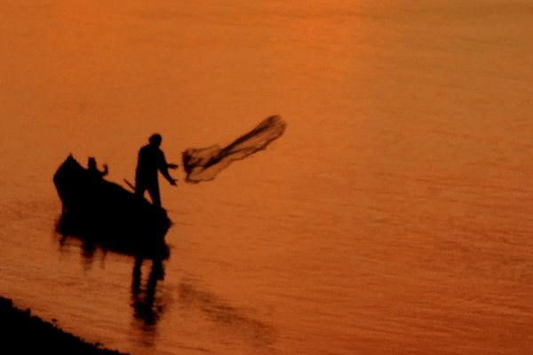 Hand line fishing south africa hi-res stock photography and images