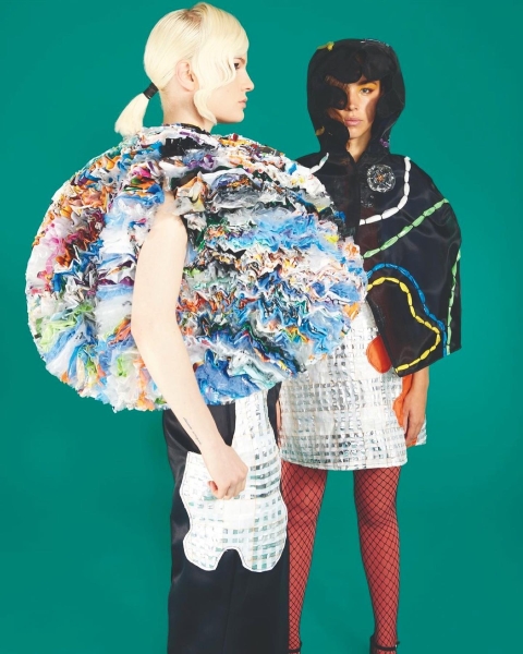 Student fashion pieces - ‘Plashionate’