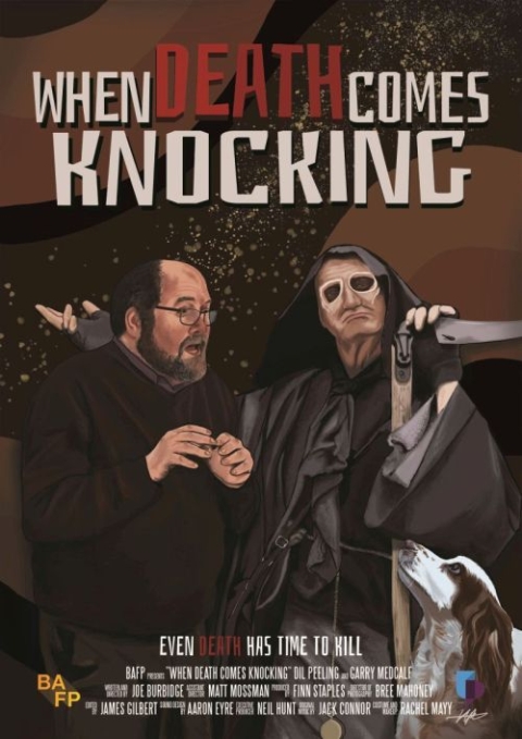 Film poster for When Death Comes Knocking