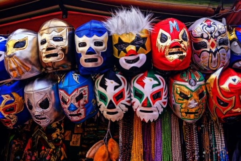 Picture of WWE masks in assorted-colours hanging - Photo by Larry Costales on Unsplash