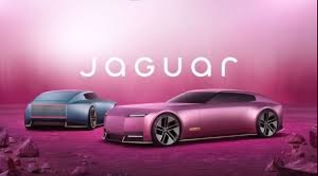 Jaguar's pink car concept promotional image