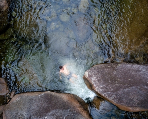 Outdoor swimmer