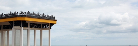 View of Portsmouth coast