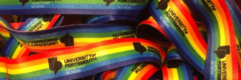 LGBTQ+ equality staff lanyards