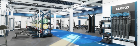 PEAC gym facility fitted with gym equipment