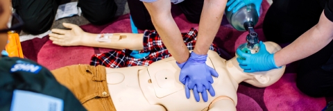 SHSSW photo shoot, November 2018
Nursing, Operating Department Practice (ODP) and Paramedic Science students.