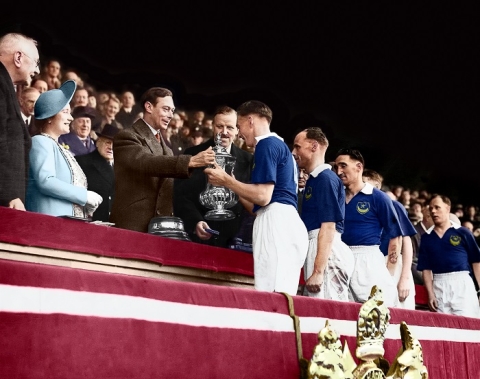 Saturday April 29, 1939 Wembley Stadium, London Unknown (coloured by Ed Emptage) FTA / 08