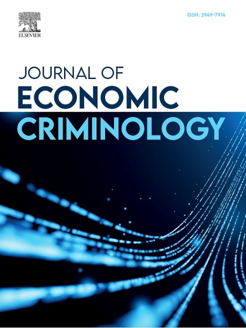 Journal of economic criminology cover