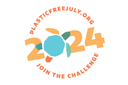 Plastic Free July 2024 logo