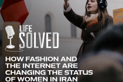 How Fashion and the Internet are Changing the Status of Women in Iran - Logo with introduction title